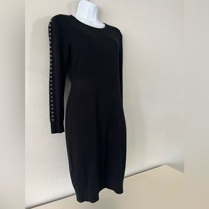 Black Goldray sweater dress